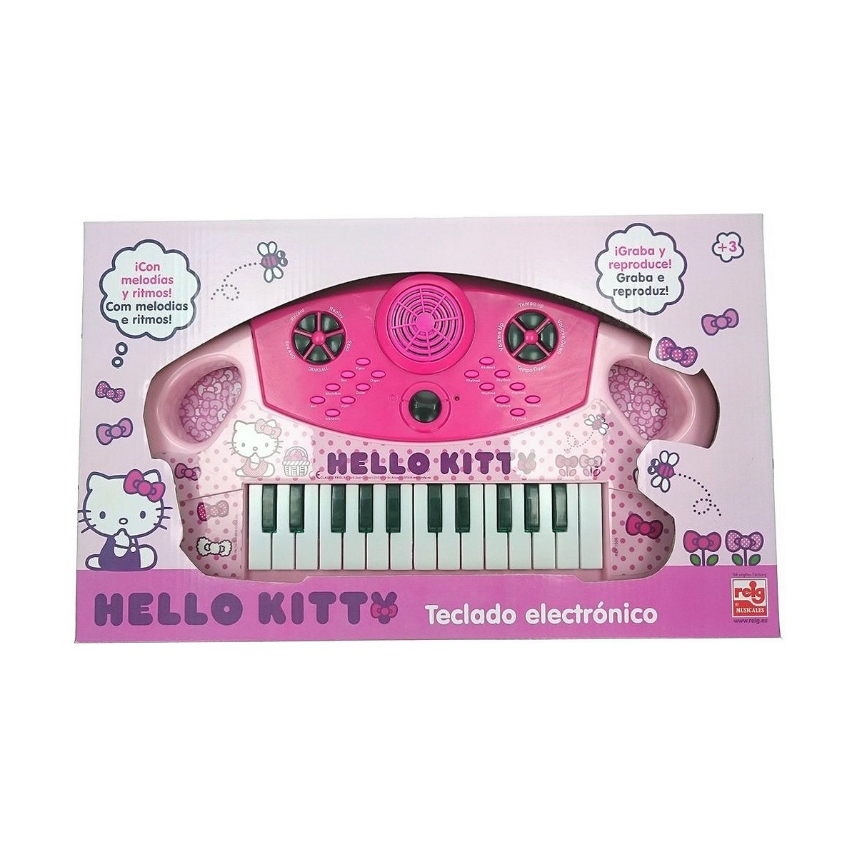 Pianoforte Elettrico Hello Kitty Rosa